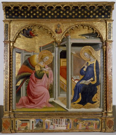 The Annunciation, c.1430 by Bicci di Lorenzo